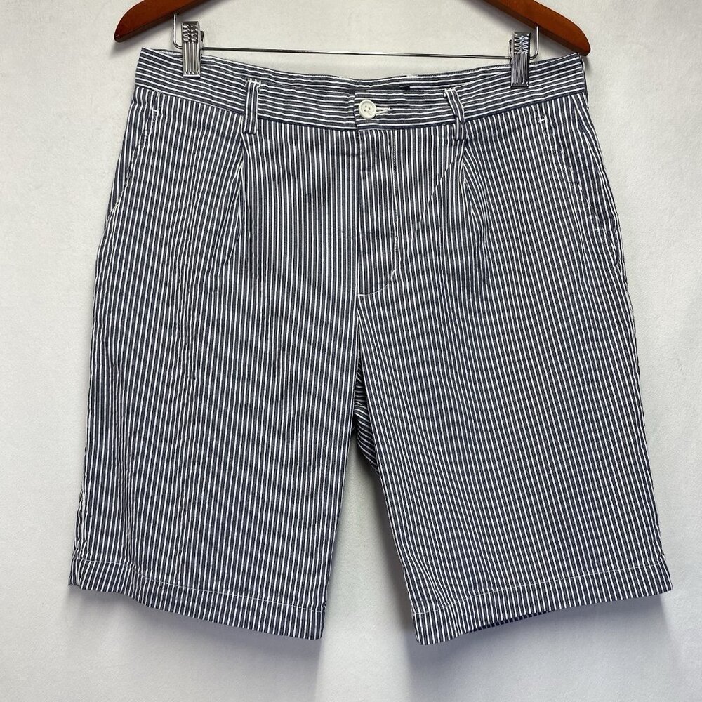 Vince Striped Flat Front Men's Shorts